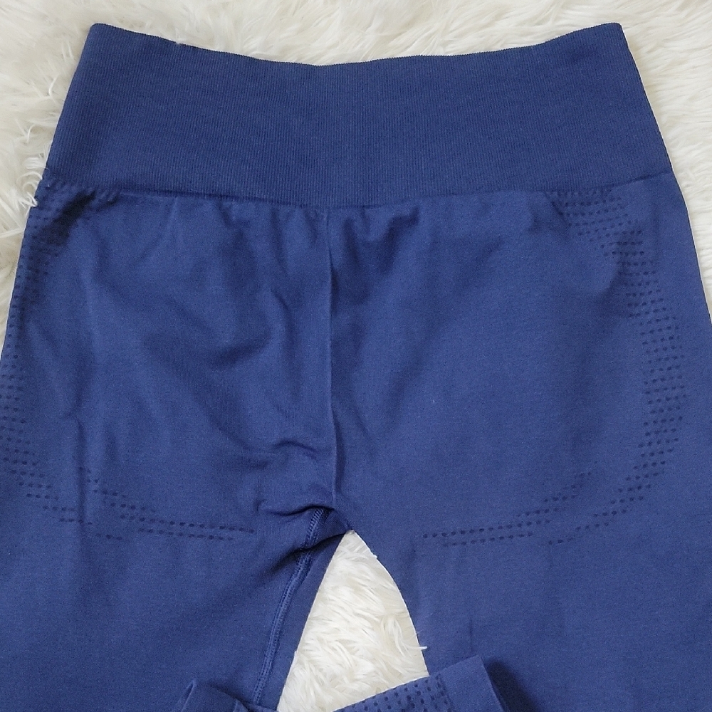 Women's Navy Blue Leggings - Picture 9 of 9